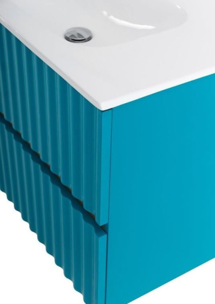 База под раковину Art&Max Еlegant AM-ELEGANT-800-2C-SO-TM-LED Бирюзовый матовый