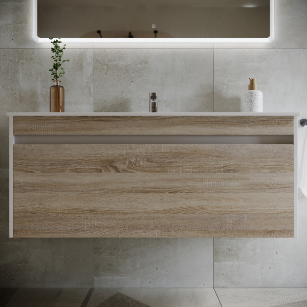 Тумба под раковину Sancos  Smart SM120-1E дуб бардолино