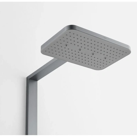 Душевая система с изливом Arrow AMG14GH872GG серый