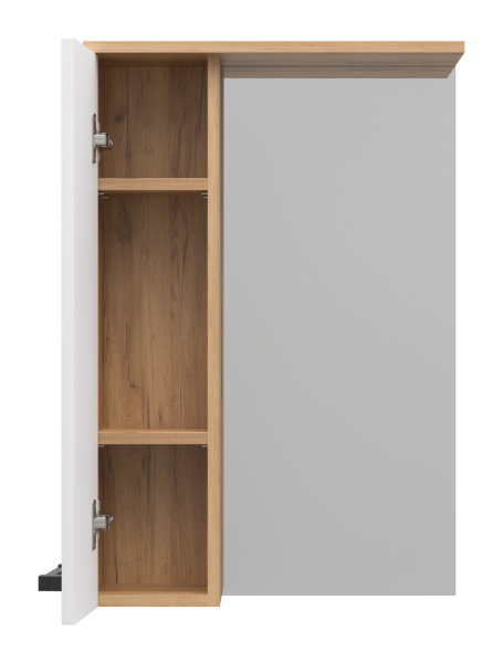 Зеркало-шкаф (50х75) Misty Крафт 50 левый П-Кра-02050-011Л