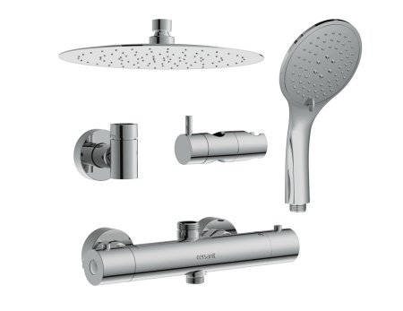 Душевая система с термостатом Cersanit BRASKO 63066