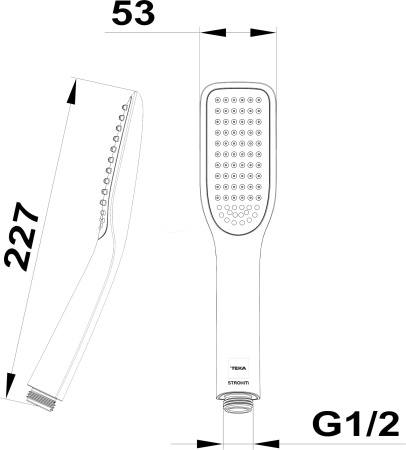 Душевая лейка TEKA Formentera 790038000