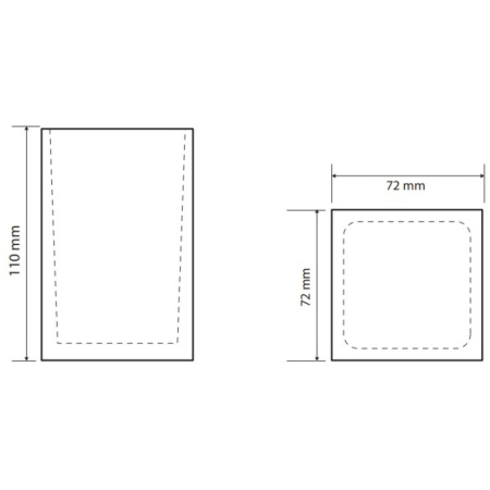 Стакан для зубных щеток Bemeta Vista 120111026-104 белый