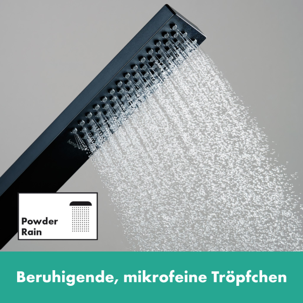 Смеситель на борт ванны 3 отвесртия Hansgrohe Tecturis E 73443670 черный матовый