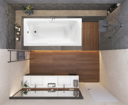 Акриловая ванна Vagnerplast Ultra VPBA158ULT2X-04