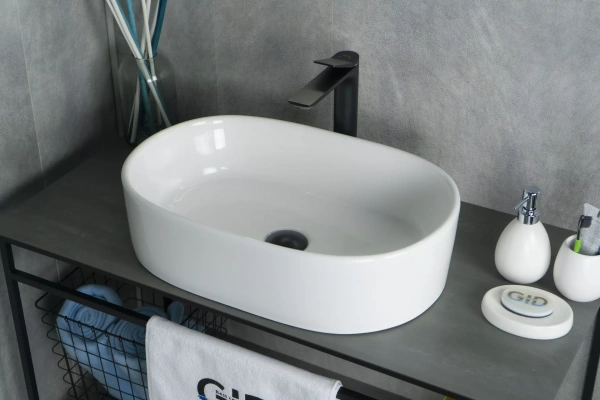 Раковина накладная (56х35) Gid N9025