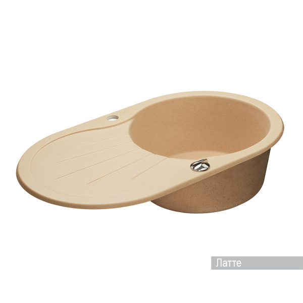 Кухонная мойка Aquaton Паола 1A714032PA260 латте