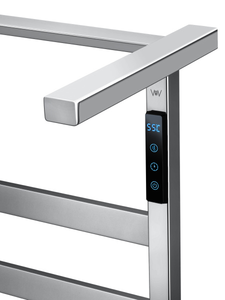 Полотенцесушитель электрический WONZON & WOGHAND FRANKFURT, хром WW-A1026-CR Полотенцесушитель электрический WONZON & WOGHAND FRANKFURT, хром WW-A1026-CR