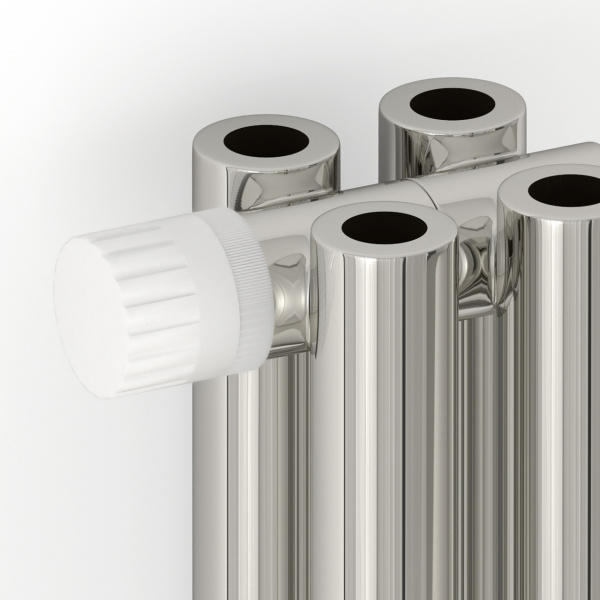 Полотенцесушитель Водяной Сунержа Эстет-00 EU50 (120х22) 5 секций Белый 12-0322-1205