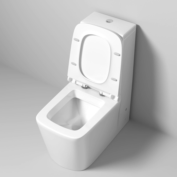 Унитаз напольный безободковый Grossman Falcon GR-4400S с сиденьем микролифт