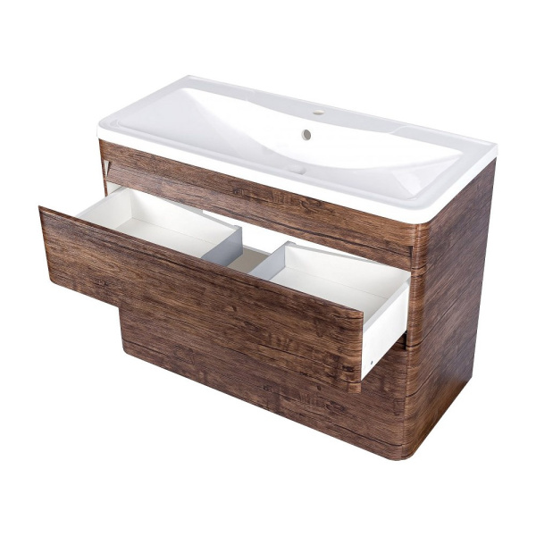 Тумба под раковину напольная Style Line Атлантика СС-00002211 коричневый