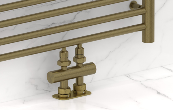 Вентиль Сунержа прямой EU50 (2 х G 1/2" НР х G 3/4" НГ) 05-1417-1234 бронза