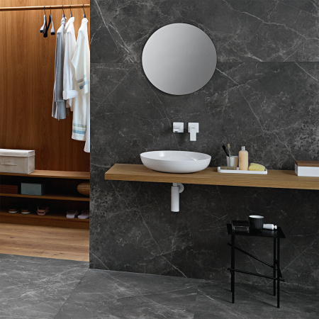 Смеситель для раковины встраиваемый Hansgrohe Metropol 32526700 белый матовый