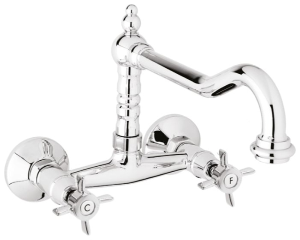 Смеситель для кухни Cezares LORD LORD-LLP-01 хром