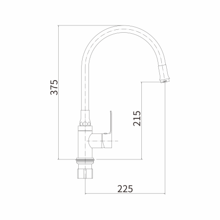 Смеситель для кухни FASHUN A4082-8