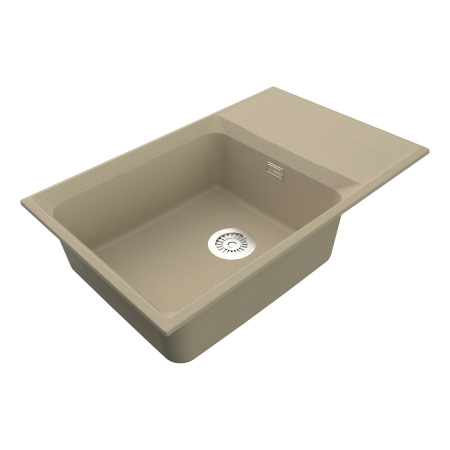Мойка кухонная Point Этна 78 светло-бежевый