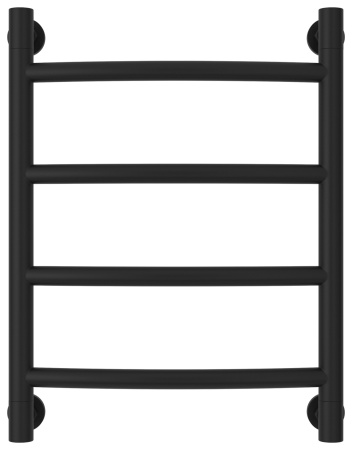 Полотенцесушитель Водяной Выгнутая Сунержа Галант + (50х40) Матовый Черный 31-0200-5040