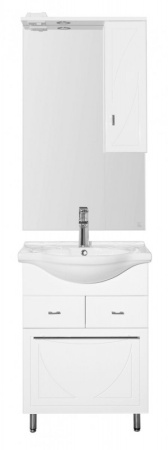 Зеркало-шкаф Style Line Лана 60 (60x105) СС-00002254 белый