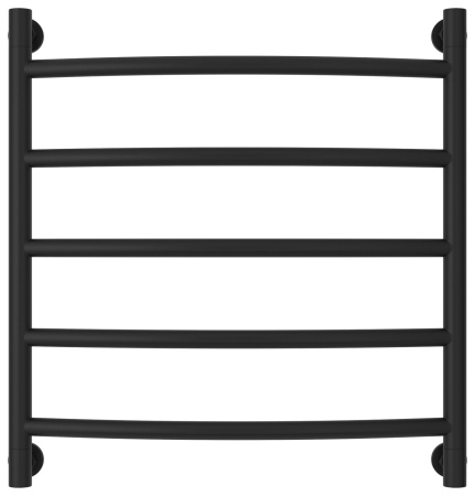 Полотенцесушитель Водяной Выгнутая Сунержа Галант + (60х60) Матовый Черный 31-0200-6060