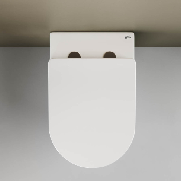 Напольный приставной унитаз Ceramica Nova Mia Rimless CN1810