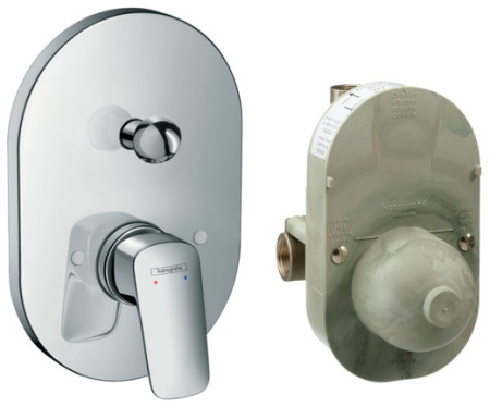 Смеситель для ванны Hansgrohe Logis 71409000