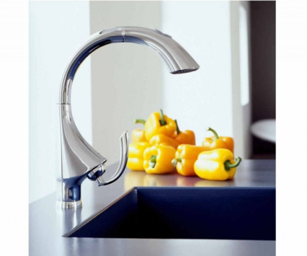 Смеситель однорычажный для мойки Grohe K4 33782 000 (33782000) хром