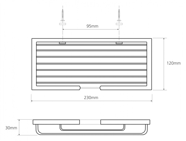 Мыльница Bemeta Cytro 104308072