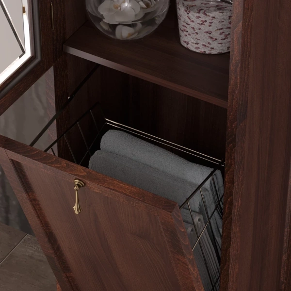 Пенал Opadiris Борджи, цвет светлый орех, левый Z0000003753