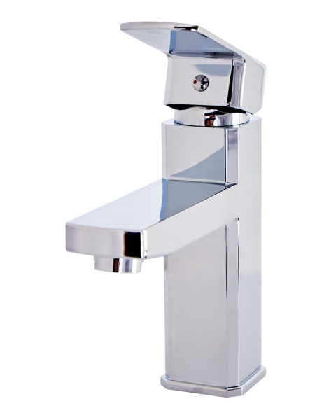 Смеситель для раковины однорычажный полимерный OneLife P06-021cr хром