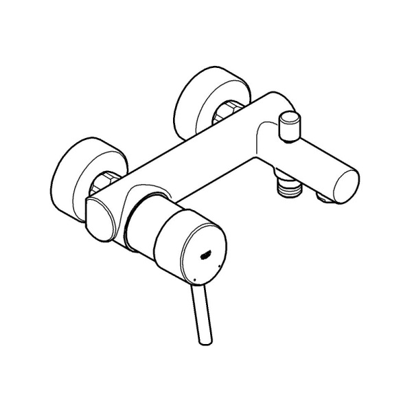 Смеситель для ванны однорычажный Grohe Concetto 32211 001 (32211001) хром