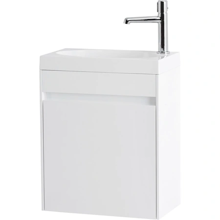 База под раковину подвесная BelBagno PIETRA MINI-460-1A-SO-BL-R Bianco Lucido