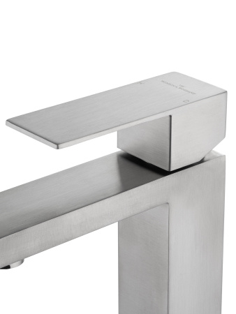 Смеситель для раковины WONZON & WOGHAND, брашированный никель WW-A40982-BS