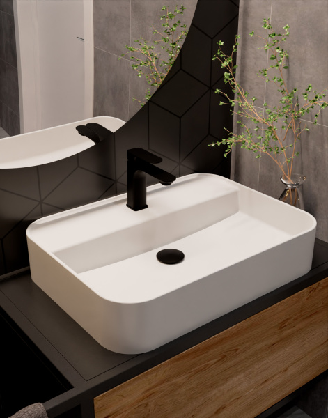 Смеситель для раковины AQUAme Monza AQM6310MB