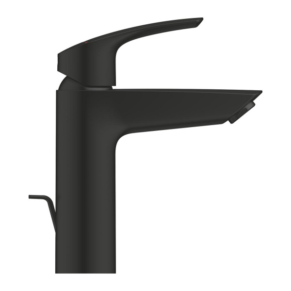 Смеситель для раковины с донным клапаном Grohe Eurosmart CoolStart  23393 30E (23393243E) черый матовый 