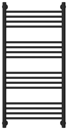 Полотенцесушитель Водяной Прямая Сунержа Богема + (100х50) Матовый Черный 31-0220-1050