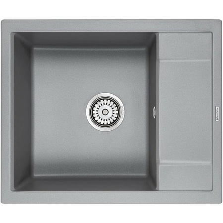 Кухонная мойка Paulmark  Flugen PM216050-GRM серый металлик