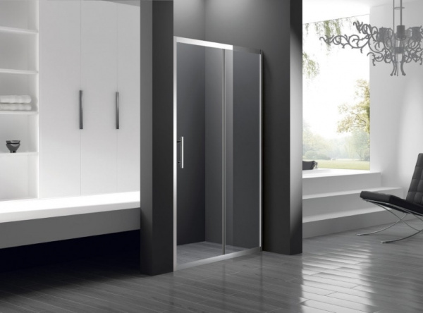 Душевая дверь в нишу CezaresLUCIDO-BF-1-120-C-Cr