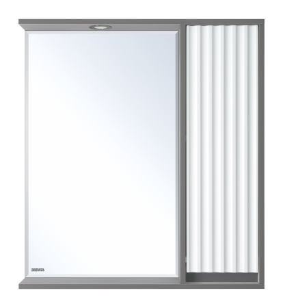 Зеркальный шкаф (73х80) Brevita Balaton 75 правый  BAL-04075-01-01П