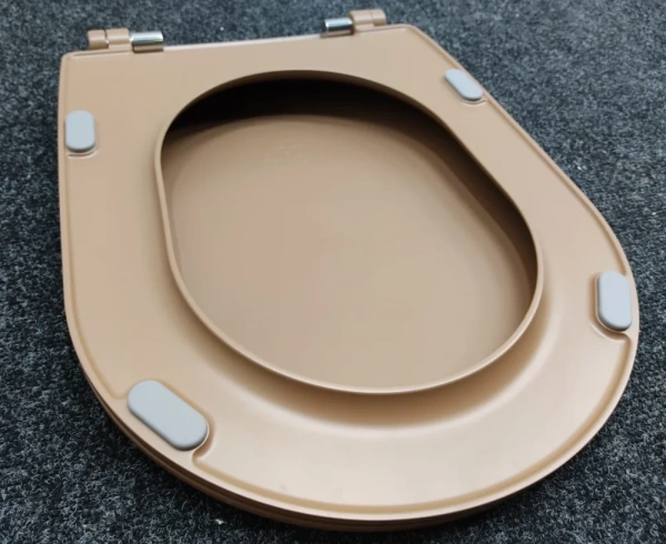 Крышка-сиденье для унитаза Kerasan Nolita 539188 Slim микролифт, коричневый матовый