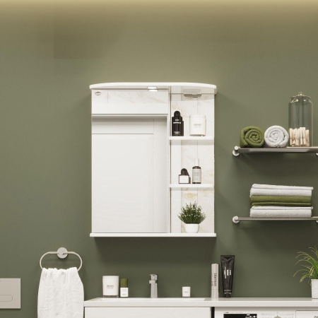 Зеркало-шкаф c подсветкой Onika Карина 55 (55x71,2) 205512