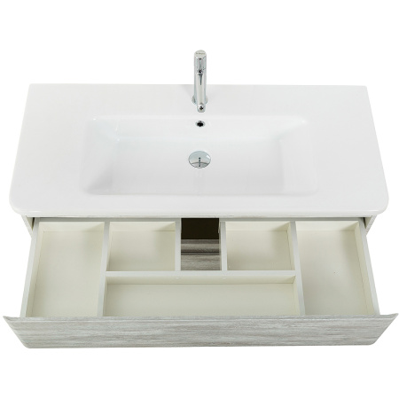 База под раковину BelBagno ALBANO-CER-1050-2C-SO-RVB подвесная Rovere Vintage Bianco