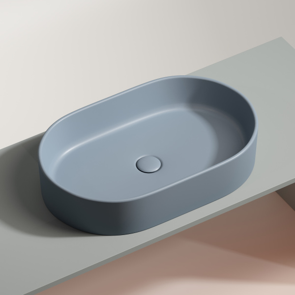 Раковина накладная (60,8х38,5) Ceramica Nova ELEMENT CN6048MHL