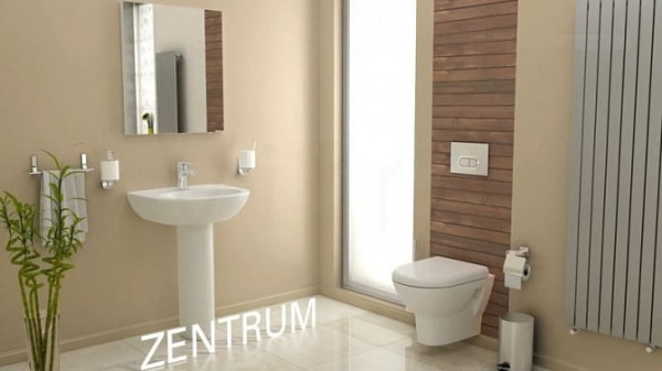 Унитаз с инстоляцией и крышкой-сиденьем Vitra Zentrum 9012B003-7205