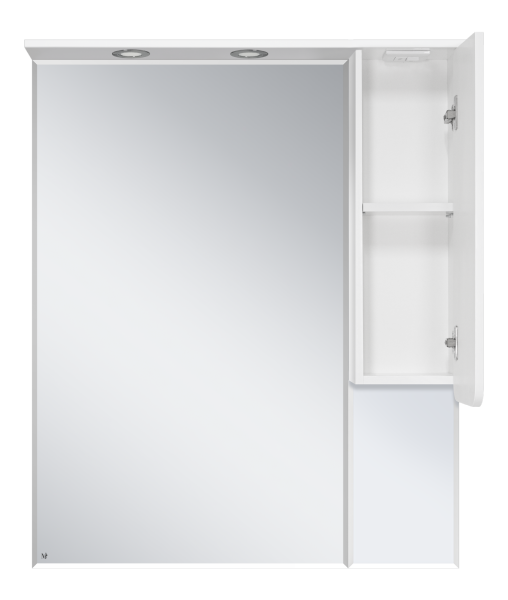 Зеркало-шкаф (83х100) Misty Чегет 85 правый П-Чег-02085-01П