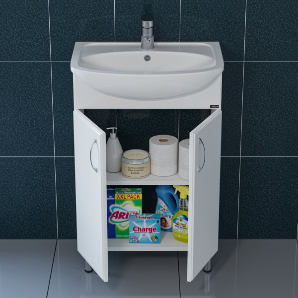 Тумба под раковину СаНта  Уют 55 201087