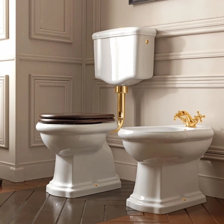 Чаша напольного унитаза Kerasan Retro 101101 без бачка и сиденья