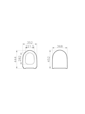 Комплект унитаза с инсталляцией Vitra Sento 9830B003-7212