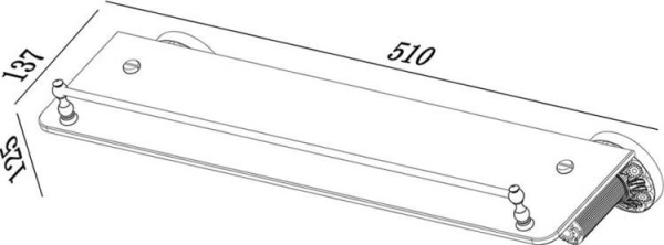 Полка Zorg Antic А 45 BR