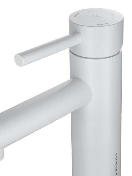 Смеситель для раковины WONZON & WOGHAND, белый матовый WW-H9089-MW