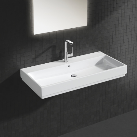 Раковина подвесная (1010х49см) Grohe Cube Ceramic 39386 00H (3938600H)